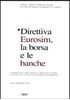 Immagine di Direttiva Eurosim, la borsa e le banche