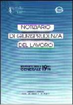 Immagine di Repertorio Generale del "Notiziario di giurisprudenza del lavoro" (1991-1995)