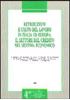 Immagine di Retribuzioni e costo del lavoro in Italia ed Europa: il settore del credito nel sistema economico (1995)