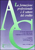 Immagine di La formazione professionale e il settore del credito