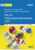 Immagine di Forum Internazionalizzazione 2007 - Atti del convegno ABI del 24 e 25 settembre 2007