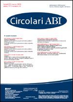 Immagine di Circolari ABI n. 10 del 22 marzo 2010