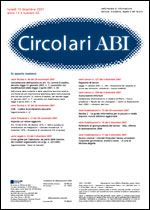 Immagine di Circolari ABI n. 45 del 10 dicembre 2007
