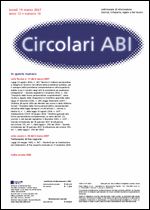 Immagine di Circolari ABI n. 10 del 19 marzo 2007