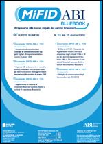 Immagine di MiFID ABI BlueBook n° 10