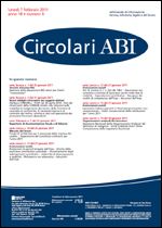 Immagine di Circolari ABI n. 4 del 7 febbraio 2011