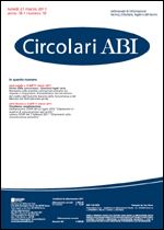Immagine di Circolari ABI n. 10 del 21 marzo 2011