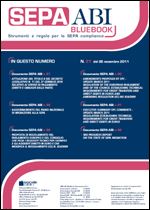 Immagine di SEPA ABI BlueBook N. 21 del 28 novembre 2011