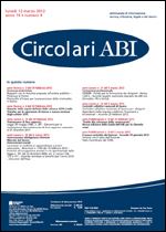 Immagine di Circolari ABI n. 9 del 12 marzo 2012