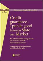Immagine di Credit guarantee: a public good between State and Market