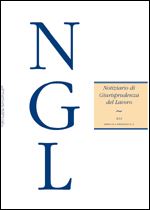 Immagine di Notiziario di Giurisprudenza del Lavoro n. 6/2012