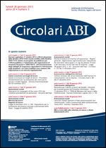 Immagine di Circolari ABI n. 3 del 28 gennaio 2013