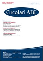 Immagine di Circolari ABI n. 35 del 30 settembre 2013