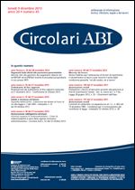 Immagine di Circolari ABI n. 45 del 9 dicembre 2013