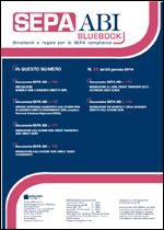 Immagine di SEPA ABI BlueBook N. 26 del 22 gennaio 2014