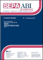 Immagine di SEPA ABI BlueBook N. 27 del 29 gennaio 2014