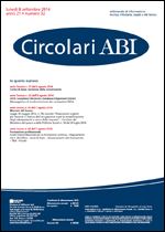 Immagine di Circolari ABI n. 32 dell'8 settembre 2014