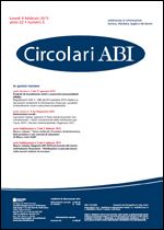 Immagine di Circolari ABI n. 5 del 9 febbraio 2015