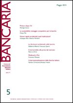 Immagine di Bancaria n. 5/2015