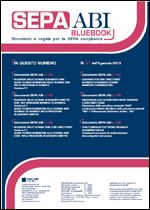 Immagine di SEPA ABI BlueBook N. 31 dell'8 gennaio 2015