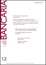 Immagine di Bancaria n. 12/2015