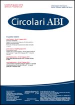 Immagine di Circolari ABI n.24 del 20 giugno 2016