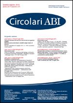 Immagine di Circolari ABI n.31 dell'8 agosto 2016