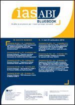 Immagine di Ias ABI BlueBook n. 74 del 29 settembre 2016