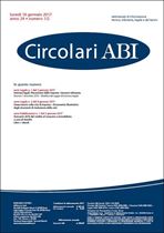 Immagine di Circolari ABI n.1-2 del 16 gennaio 2017