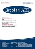 Immagine di Circolari ABI n.8-9 del 6 marzo 2017