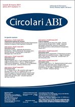 Immagine di Circolari ABI n.11 del 20 marzo 2017