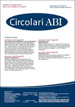 Immagine di Circolari ABI n.17-18-19 del 15 maggio 2017
