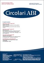 Immagine di Circolari ABI n.23-24 del 19 giugno 2017