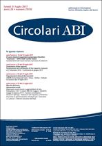 Immagine di Circolari ABI n.29-30 del 31 luglio 2017