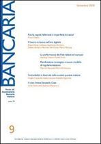 Immagine di Bancaria n. 9/2018