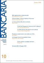 Immagine di Bancaria n. 10/2018