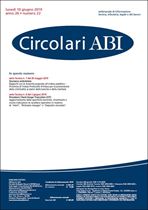 Immagine di Circolari ABI n. 22 del 10 giugno 2019