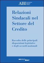 Immagine di Relazioni sindacali nel settore del credito EBOOK