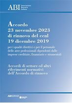 Immagine di Accordo 23 novembre 2023 di rinnovo del ccnl 19 dicembre 2019