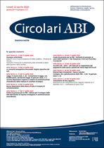 Immagine di Circolari ABI Nuova Serie n.17 del 22 aprile 2024