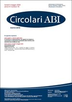 Immagine di Circolari ABI Nuova Serie n.19 del 6 maggio 2024