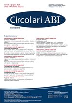 Immagine di Circolari ABI Nuova Serie n.21-22-23 del 3 giugno 2024