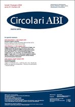 Immagine di Circolari ABI Nuova Serie n.24 del 10 giugno 2024