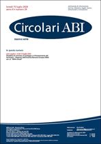 Immagine di Circolari ABI Nuova Serie n.29 del 15 luglio 2024