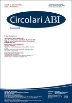 Immagine di Circolari ABI Nuova Serie n.4 del 27 gennaio 2025