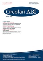 Immagine di Circolari ABI Nuova Serie n.13 del 31 marzo 2025