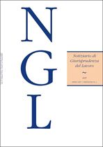 Immagine di Notiziario di Giurisprudenza del Lavoro n. 1/2025