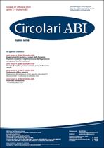 Immagine di Circolari ABI Nuova Serie n.43 del 27 ottobre 2025