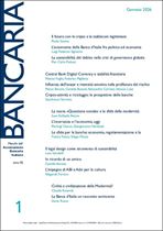 Immagine di Bancaria n. 1/2026