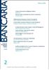 Immagine di Bancaria n. 2/2026